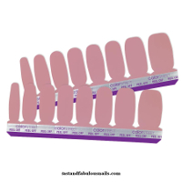 Manchester Mauve Nail Strips