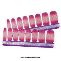 Nuclear Fuschia Nail Strips