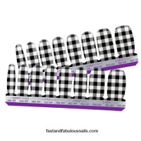 Plaid About You Nail Strips