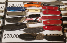 Knives I have for sale for $12.50 each.