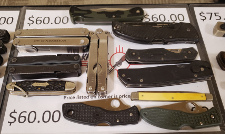 Knives I have for sale for $60 each.