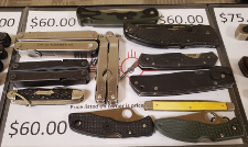 Knives I have for sale for $60 each.